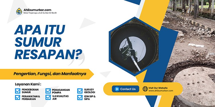 Fungsi dan Manfaat Sumur Resapan