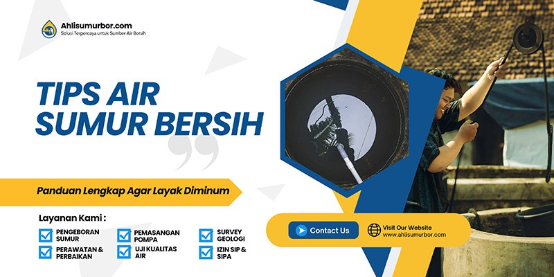 tips air sumur bersih