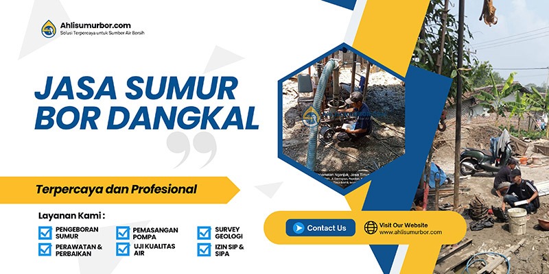 Jasa Sumur Bor Dangkal