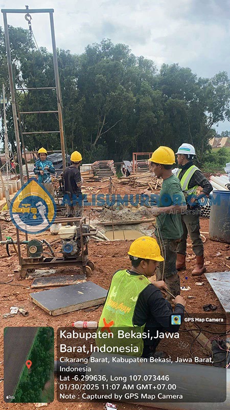 pengeboran sumur bor dalam di Bekasi