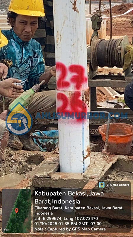 pengeboran sumur bor dalam di Bekasi