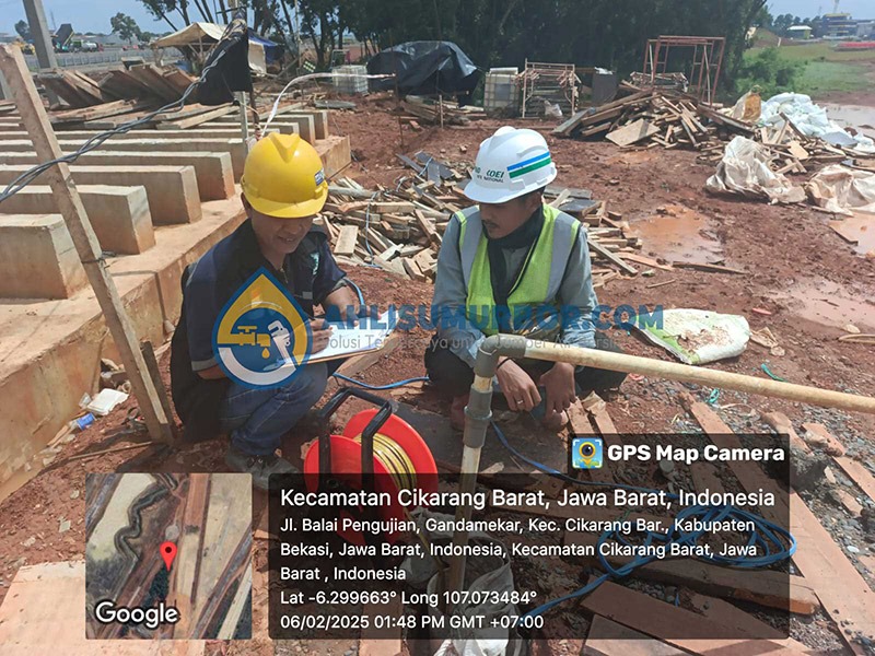 pengeboran sumur bor dalam di Bekasi