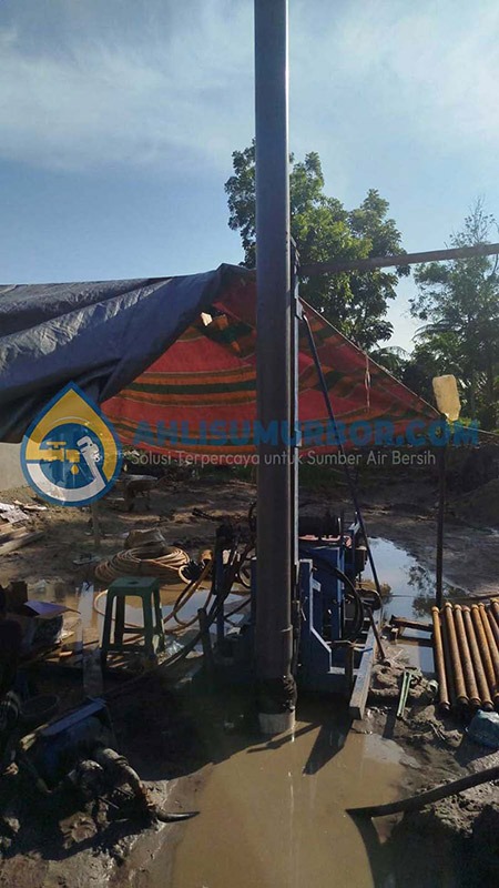 Pengeboran Sumur Bor di PT Karya Mojang Pertiwi Balikpapan
