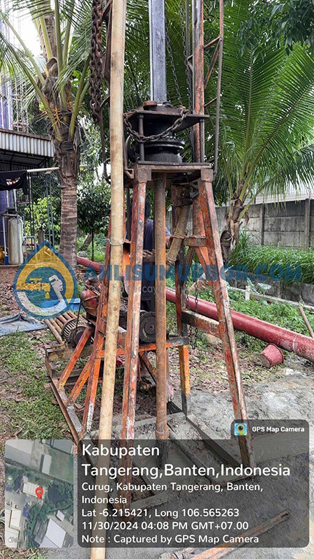 Pengeboran Sumur Bor di PT Propan Dekorindo Raya