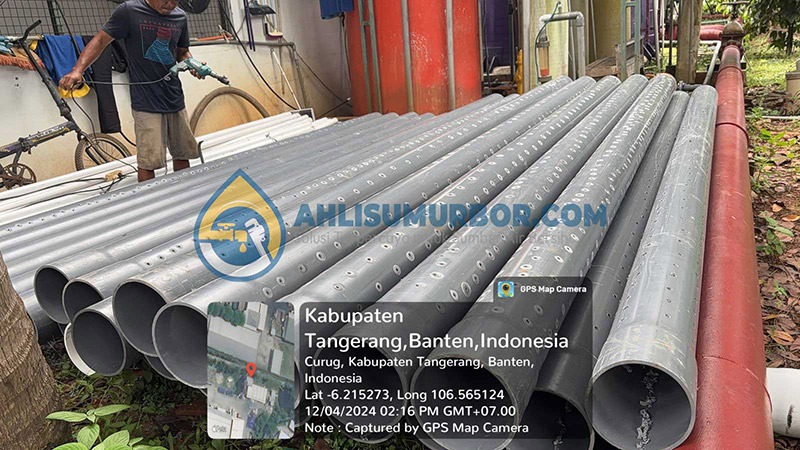 Pengeboran Sumur Bor di PT Propan Dekorindo Raya