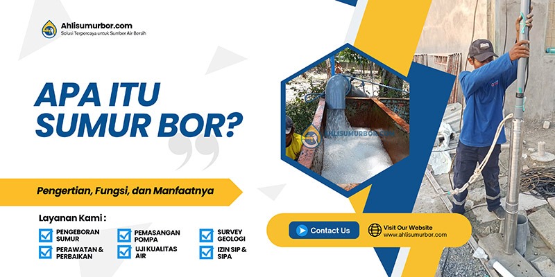 apa itu sumur bor