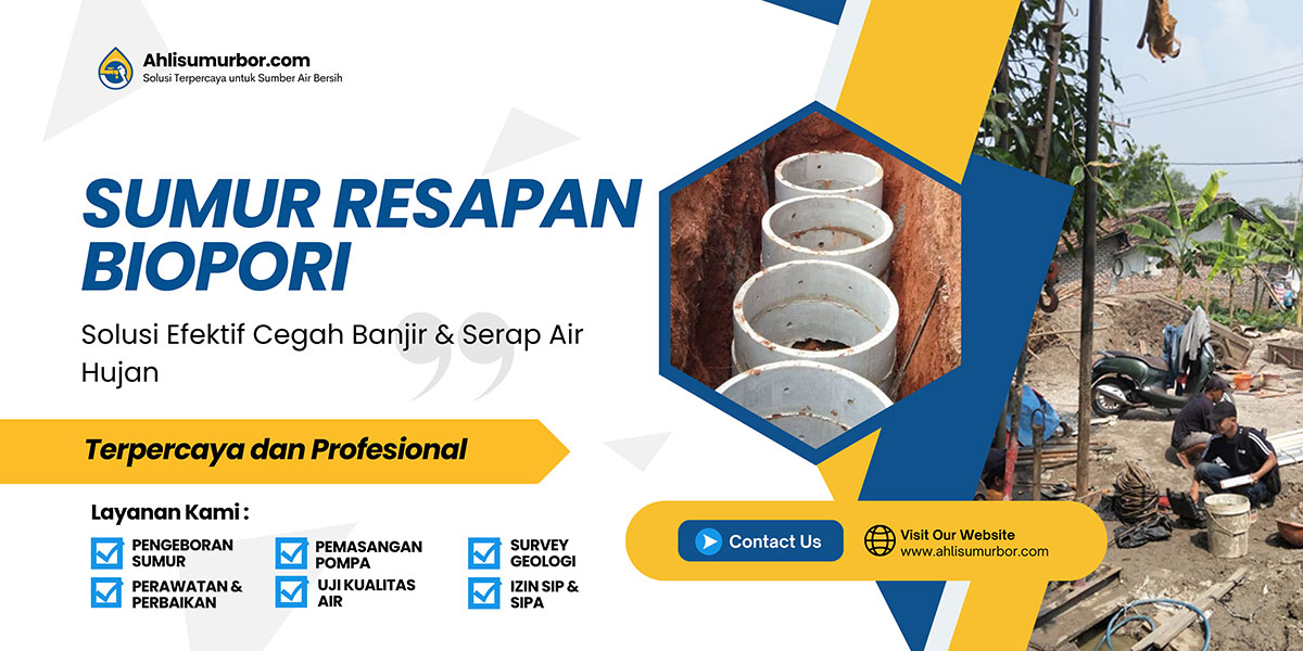 sumur resapan biopori
