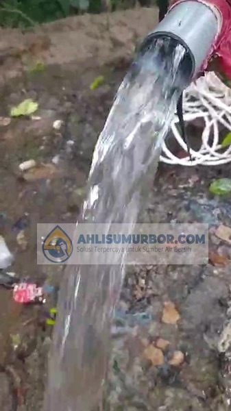 Tim ahlisumurbor.com menyelesaikan proyek sumur bor di Serang