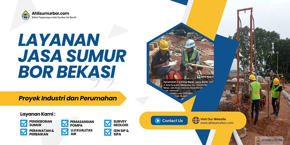 jasa sumur bor bekasi