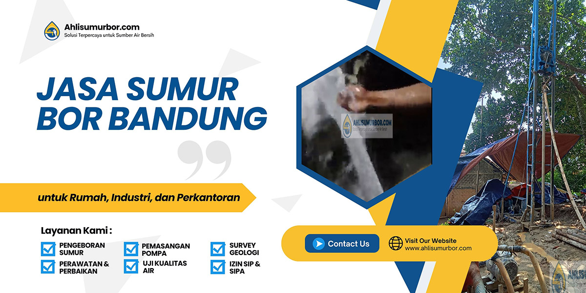 jasa sumur bor bandung