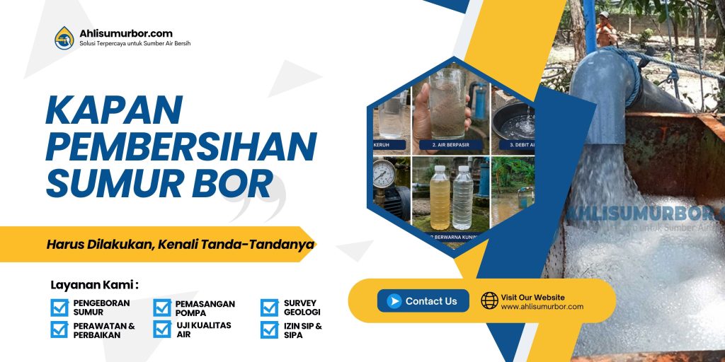 Pembersihan Sumur Bor
