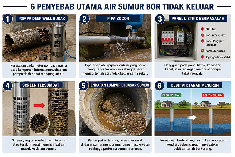 servis sumur bor
